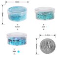 thumbnail image 4 of Set de Brillantina LICOOL GLITTER 12 Colores Hexágono Grueso Holográfico 3 mm, 4 of 7