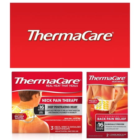 ThermaCare Complete Comfort Bundle (Joint, Neck & Back Pain Therapy)