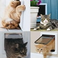 thumbnail image 3 of Deago Large Cat Door (Outer Size 10.9" x 9.8"), 4 Way Locking Cat Flap Door for Interior Exterior Doors, Weatherproof Pet Door for Cats & Dogs up to 27.5 lbs, 3 of 8