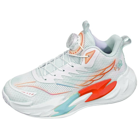 Boys Kids Tennis Athletic Running Shoes Arch Support Walking Footwear Breathable Slip On Sneakers for Toddler