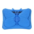 thumbnail image 3 of ELEHOLD Kids Cute Case for Samsung Galaxy Tab A9+ /S9/ S9 FE/ S8/ S7,Kids Friendly EVA Foam 3D Butterfly Wing Kickstand Case Shockproof Anti-Scratches Rugged Drop Protective Cover, Blue, 3 of 9
