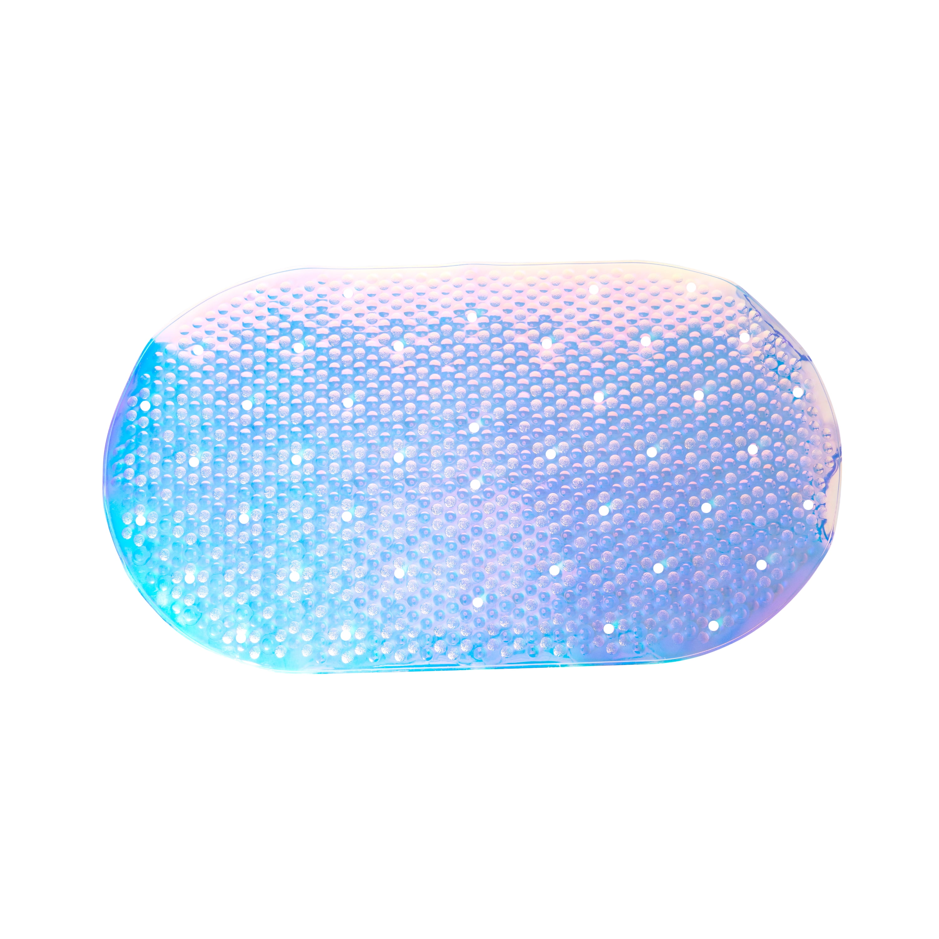 Bath Bliss 2 Pack PVC Anti-Slip Bathmat in Iridescent
