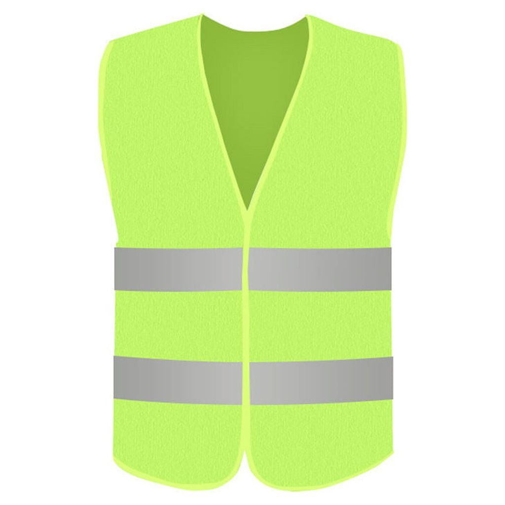 ICQOVD Safety Gear,4PCS High Visibility Running Reflective Vest Security Equipment Night Work Tops