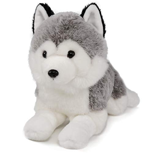 husky stuffed dog