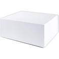 thumbnail image 1 of White Gift Box with Lid and Magnet Closure, Medium Size, Perfect for Gifting, Product Packaging, Shipping and Storage, Measures 9" x 6.25" x 2.75", Pack of 2, 1 of 1