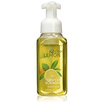bath & body works kitchen lemon gentle foaming hand soap