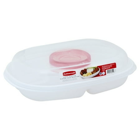 - Rubbermaid Inc Party Take Along Platter