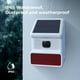 thumbnail image 5 of Alarma solar con sensor de movimiento exterior Hapippofa con sonido y luz, 5 of 8