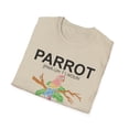 thumbnail image 4 of Humorous Parrot Cockatoo Cockatiels Colored Birds Enthusiast Novelty Parakeet Macaw Fan Flying Animals Lover Unisex Softstyle T-Shirt, 4 of 4