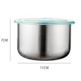 thumbnail image 3 of Hariumiu Food Storage Bowl with Airtight Lid Stainless Steel Food Storage Bowl with Sealed Lid Airtight Multifunctional Portable Round Steamed Egg Meal, 3 of 8