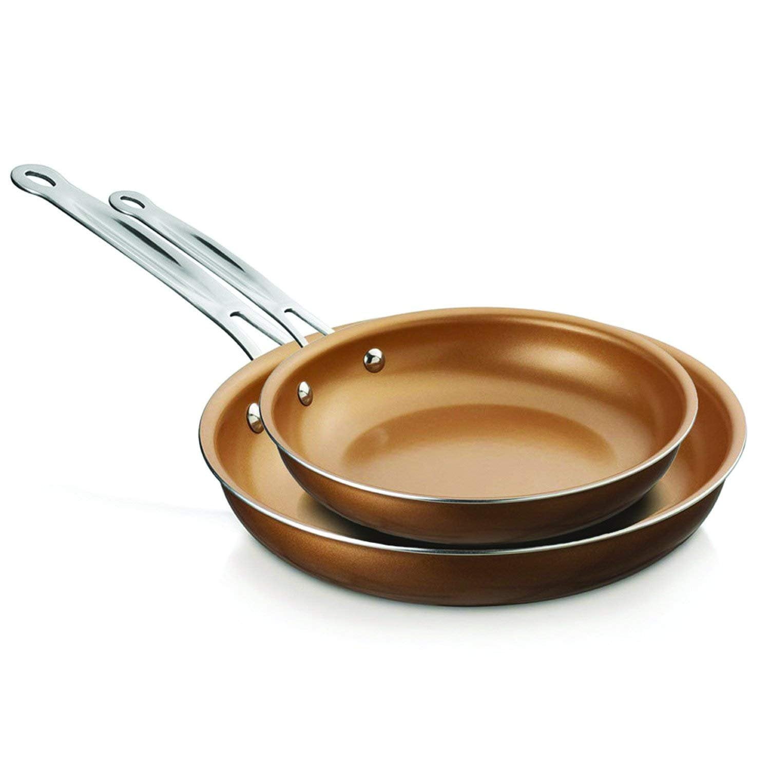 Premium  Non-stick Copper Frying Pan with Ceramic Coating and Induction 