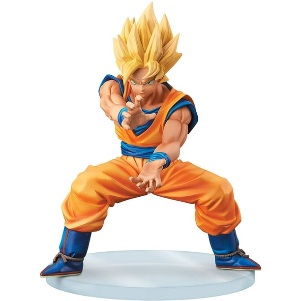 Banpresto Dragon Ball Z 5 1 Inch Super Saiyan Goku Dramatic Showcase Figure 1st Season Volume 2 100 Toy By Brand Banpresto Walmart Com Walmart Com