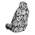 thumbnail image 2 of Balery Tropical Leaves Funda de Asiento para Auto con Diseño - Cubierta Frontal Suave y Transpirable con Protector Antideslizante- 1 Unidad, 2 of 5