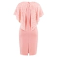 thumbnail image 3 of Birdeem Womens Summer Comfortable, Gentle, Flowering, Gold Plated Dotted Chiffon Dress, 3 of 9