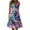 ☪354-Purple, variant on Nuoqisi Womens Summer Sundress Boho Floral Casual Tank Dresses Sleeveless Tiered Swing A Line Beach Dress