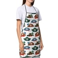 thumbnail image 4 of Fuzoiu Pirate Hats Print Kitchen Cooking Aprons,Kitchen Cooking BBQ Aprons,Chef Apron with 2 Pockets for Men Women,Art Aprons for Painting Pottery Ceramics, 4 of 7
