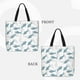 thumbnail image 2 of Balery Cute Shark Bolsa de Mano para Mujeres con Cremallera, Bolsa de Gimnasio con Compartimentos, Bolsa para Laptop, Bolsa para Trabajo, 2 of 7