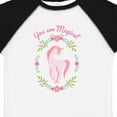 thumbnail image 4 of Inktastic You Are Magical Pink and White Unicorn with Flowers Boys or Girls Toddler T-Shirt, 4 of 5