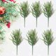thumbnail image 4 of 6 uds ramas de pino artificiales 45cm ramas de pino falsas para adorno DIY de árbol de Navidad, 4 of 8
