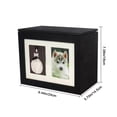 thumbnail image 6 of Pet Ashes Memorial Urn Box, Personalized Dog Cremation Keepsake with Photo Album & Paw Print Kit, Wooden Pet Storage Memorial for Dogs, Elegant and Dignified Pet Loss Tribute, 6 of 6