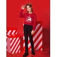 thumbnail image 6 of Arshiner Girls Crop Tops Kids Long Sleeve Pullover Sweatshirts Girls Cropped Crewneck Sweatshirt, 6 of 6