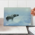 thumbnail image 2 of Mystic Cutting Board, Elephant Standing in the Clouds Freedom Metaphor Blessedimal Strength Concept, Decorative Tempered Glass Cutting and Serving Board, in 3 Sizes, by Ambesonne, 2 of 5