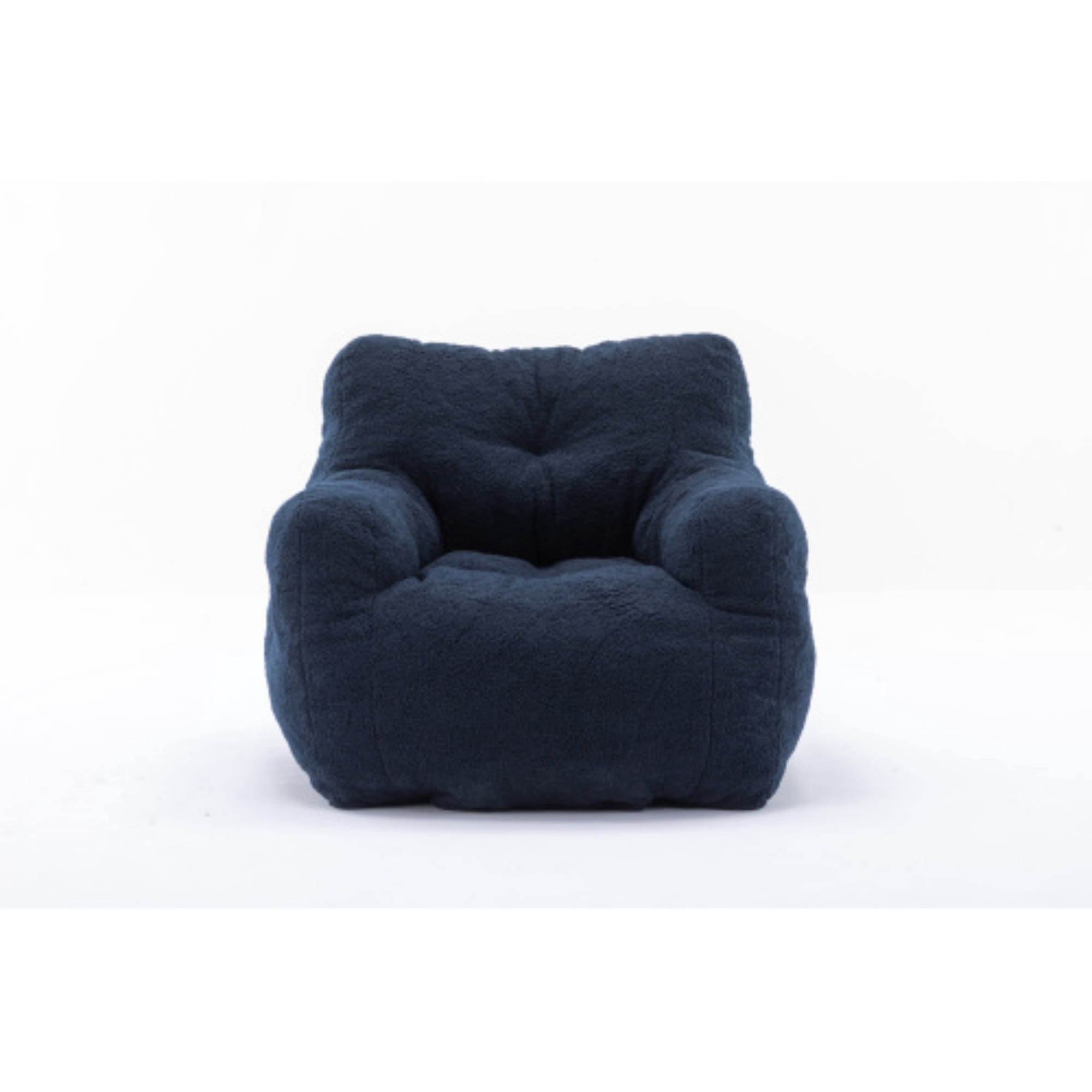 Bean Bag Chair with Armrest, Yardmaster Giant Bean Bag Chair with Teddy Soft Stuffed and Memory Foam, Bean Bag Apartment, Dorm, Living Room, Bedroom