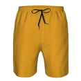thumbnail image 4 of Naloa Goldenrod Men's Beach Shorts, Surfing shorts, Swim trunks, Quick Dry Swim Trunks for Surfing Beach Fun - Large, 4 of 9