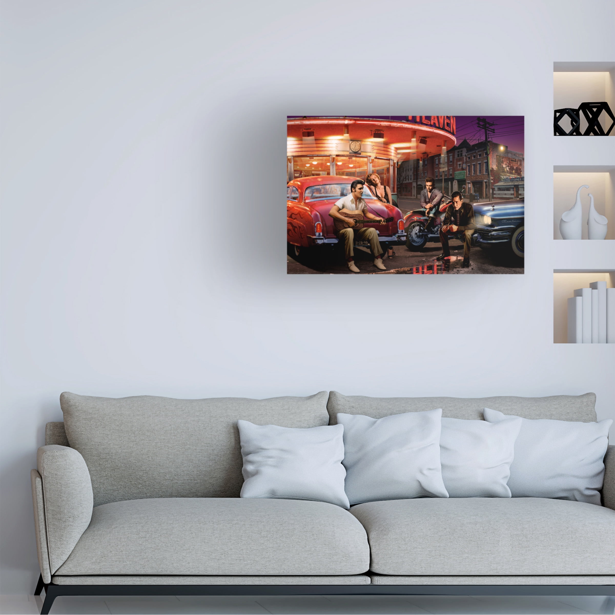 Chris Consani 'Leg XRoads' Canvas Art