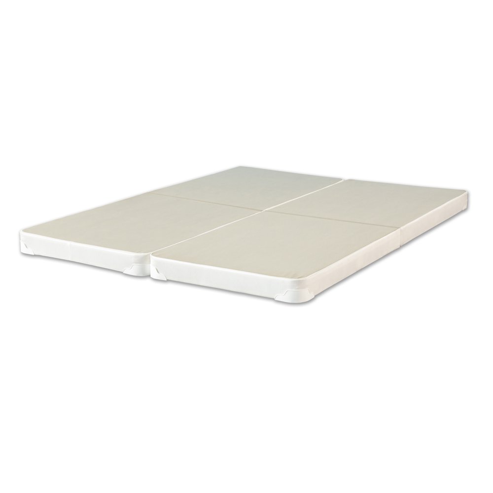 Greaton 4" Traditional Wood Foldable Box Spring, Queen
