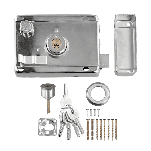 Exterior Door Locks Security Anti-Theft Lock Multiple Insurance Lock Wood Gate Lock Hardware Indoor Dormitory