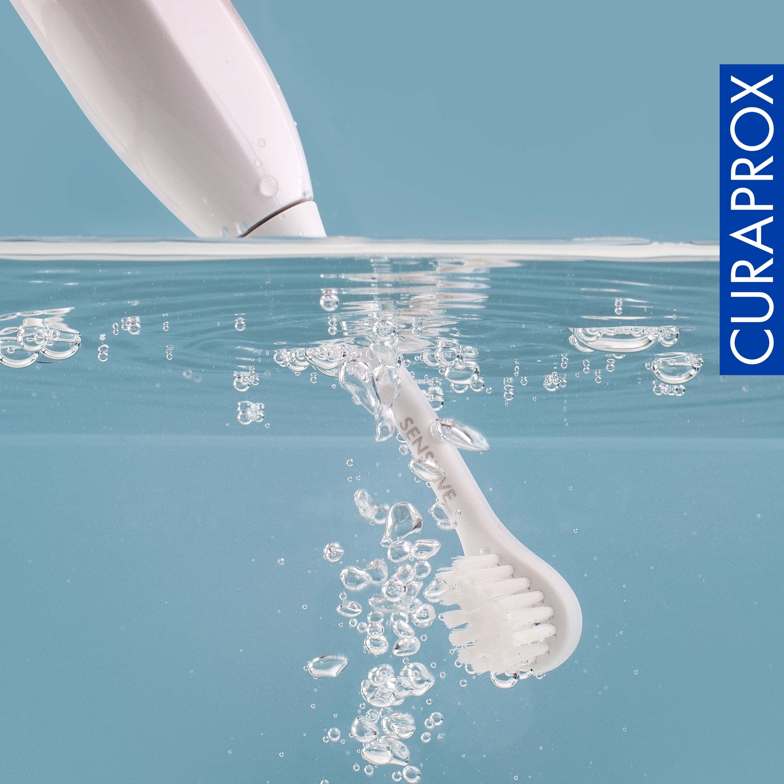Curaprox Hydrosonic Easy – Sonic Toothbrush for Simple, Powerful Oral Health