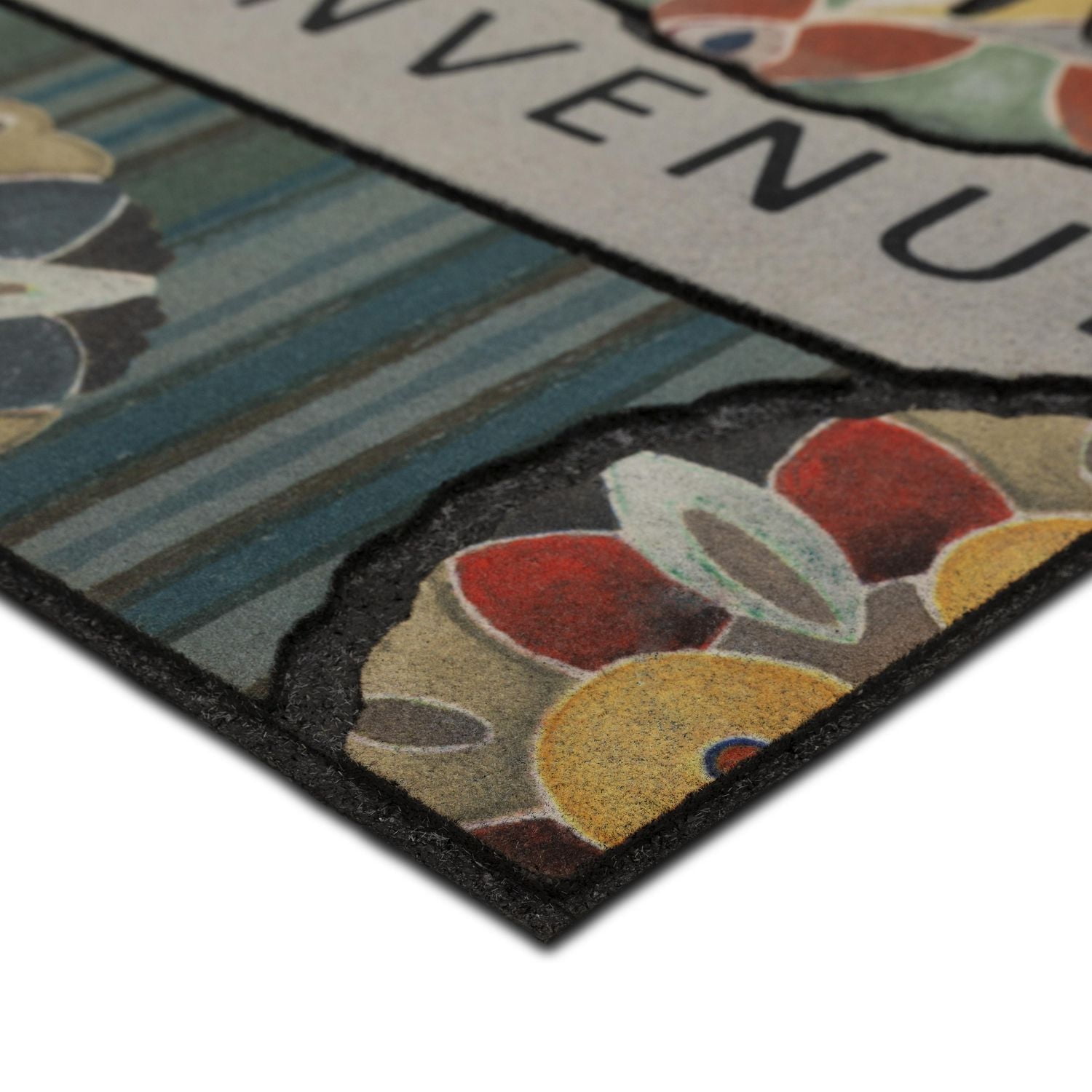 Mainstays Medallion Fantaise 18" x 30" Paillasson Fantaise 18x30 Paillasson