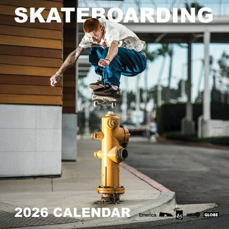 SKATEBOARDING 2026 CALENDAR