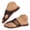 Coffee, variant on Women Flat Sandals Summer Wide Width Beach Casual Slides Flip Flops Hollow Mesh Breathable Comfortable Orthopedic Shoes Black Size 8
