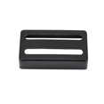 thumbnail image 1 of Two Slot Metal Guitar Pickup Case, Brass Humbucker Cover for Electric Guitars, Black, 1 of 4