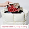 thumbnail image 6 of Peony Velvet Portable Travel Organizer Box with Removable Compartment - Display Case Included - Ideal Gift, 6 of 7