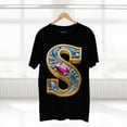 thumbnail image 6 of Letter Shirt, Shirt with Letters, Tee Shirt with Gold Letters, 6 of 18