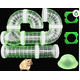 thumbnail image 1 of Conexión Túnel Pista Rata Juguete NikouMX Juego de Tubos para Hámster Transparente, 1 of 2