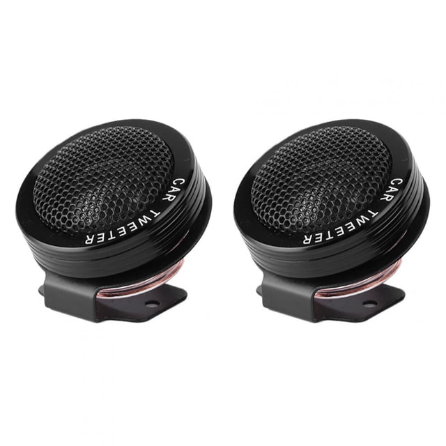 Altavoz de Coche ANGGREK Dome Tweeter Kit 2pcs 150W negro