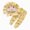 H154-Light Yellow, variant on TOWED22 Toddler Newborn Girl Fall Winter Outfits Clothing Long Sleeve Soft Sweatshirt Elastic Waist Pants 2pcs Set Cute Daily(Grey,5-6 Y)