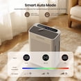 thumbnail image 5 of RENPHO Air Purifier for Large Room up to 3000 Sq.ft/2h, HEPA Air Purifier with Double Washable Filter and Air Quality Sensor, Smart Air Cleaner for Allergies and Asthma, Pet Hair, Dust, Pollen, Smoke, 5 of 9