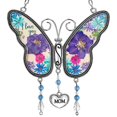 thumbnail image 1 of Exquisite Handmade Butterfly Metal Wind Chime - Perfect Garden Hanging Pendant, 1 of 5