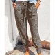 thumbnail image 2 of Pantalones casuales de mujer,Pantalones de mujer Pantalones de salón con estampado de leopardo Pantalones de mujer con estampado de leopardo Salida de alta intensidad, 2 of 6