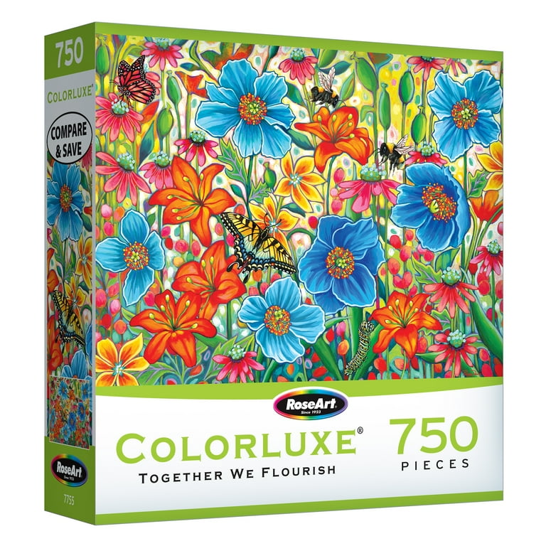 RoseArt Colorluxe 750-Piece Together We Flourish Adult