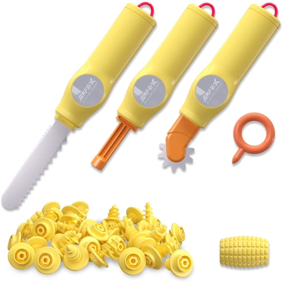 Cardboard Construction Tool Kit for Kids – 65 PCS DIY Cutting Tools & Educational Toys for Family & Team Projects – Creative STEM Building Kit for Boys & Girls Ages 5 