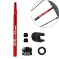 thumbnail image 2 of Pneu Tubeless pour Vélo de Route, Pièce de Réparation de Joint d'Extension de Valve Presta, Pneu Universel sous Vide 80mm Rouge, 2 of 9