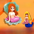 thumbnail image 1 of Decoración de paisaje para pecera pequeña, sirena, princesa sirena, pecera ornamental, sala de estar, pequeña decoración, figura de paisaje, 1 of 4
