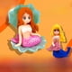thumbnail image 1 of Decoración de paisaje para pecera pequeña, sirena, princesa sirena, pecera ornamental, sala de estar, pequeña decoración, figura de paisaje, 1 of 2