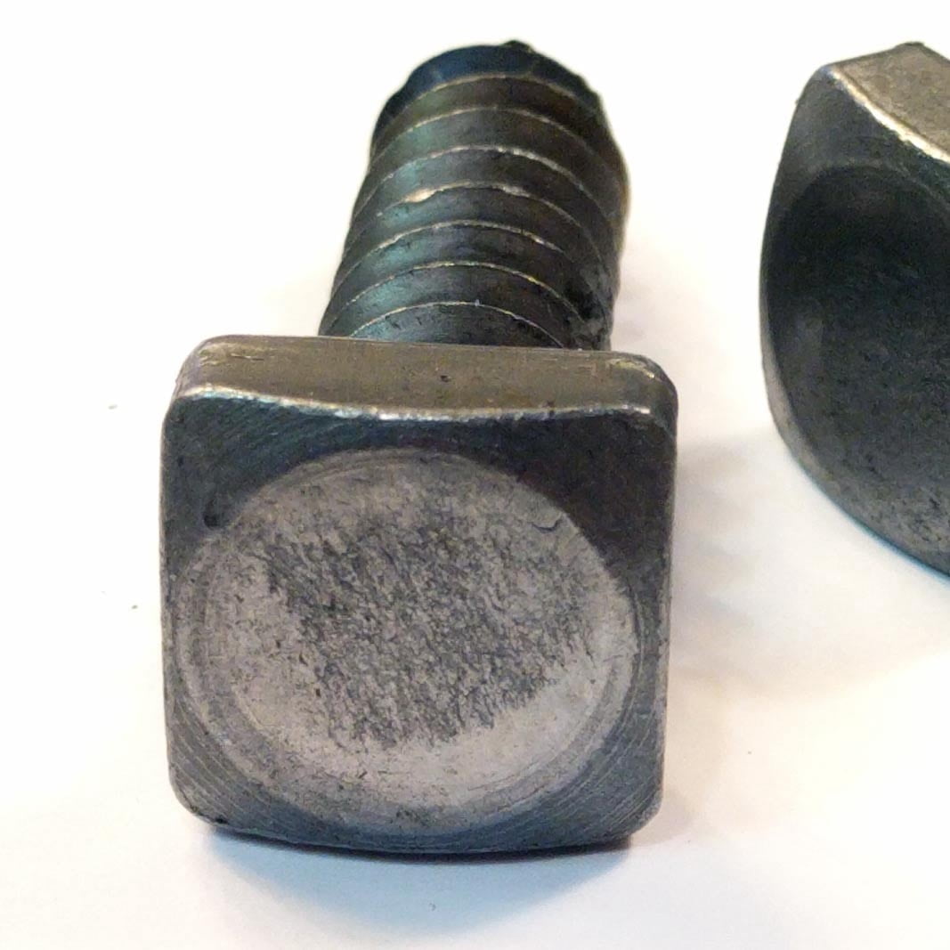 (25) 1/2" x 2" Lag Screws Antique Square